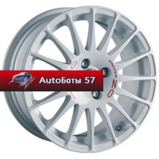 Диски OZ Superturismo WRC White + Red Lettering 7x17/5x114,3 ЕТ45 D75