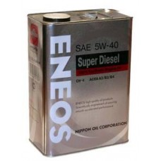 ENEOS Super Diesel 5w40 синтетическое 4 литра