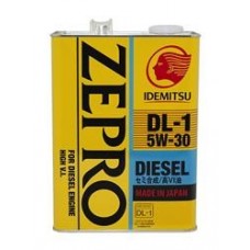 IDEMITSU Моторное масло Zepro Diesel DL-1 5W30 4л