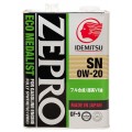 IDEMITSU Моторное масло Zepro Eco Medalist 0W20 4л