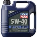 НС-синтетическое моторное масло Liqui Moly Optimal Synth 5W-40, 4л LM-5W40 OPTIMAL-4L