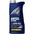 MANNOL Масло моторное diesel extra 10w40 (1л) ПолуСинтетика CH-4/SL