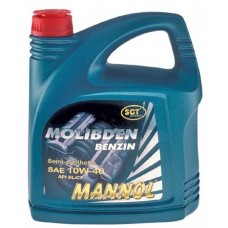 MANNOL Molibden Benzine 10w40 полусинтетическое 4 литра