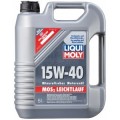 Минеральное моторное масло liqui moly mos2 leichtlauf 15w-40 5л 1933
