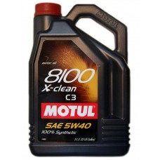 Cинтетическое моторное масло MOTUL 8100 X-Clean 5W40, 1л MOTUL-8100-CL-5W40-1