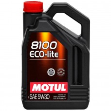Энергосберегающее моторное масло для бензиновых двигателей MOTUL 8100 Eco-lite 5W30 MOTUL-8100EL-5W30-5L