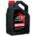 Моторное масло MOTUL 4100 Turbolight 10W40 Technosynt, п/синтетическое моторное масло 4 л. MOTUL-4100-10W40-4L