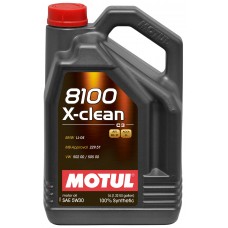 MOTUL 102020 8100 X-Clean С3 5w-30 масло мот. синт. 5 л