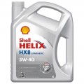 Полностью синтетическое моторное масло Shell 5W40HX8 4L SHL-5W40HX8-4L