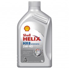 Полностью синтетическое моторное масло SHELL HELIX HX8 5w40 SHL-5W40HX8-1L