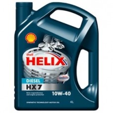 SHELL Helix Diesel HX7 10w40 полусинтетическое 4 литра