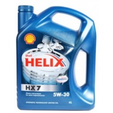 SHELL Масло моторное Helix HX7 5W30 п/с (4л)