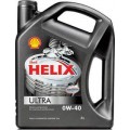 SHELL Масло моторное Helix Ultra 0w40, 4 литра