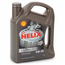 SHELL Масло моторное Helix Ultra 0w40 (4л) (Синтетика)