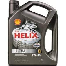 SHELL Масло моторное Helix Ultra 5w40, 4 литра
