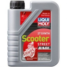 Синтетическое моторное масло для скутеров 1л liqui moly motorbike 2t synth scooter street race 3990