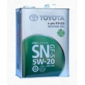 TOYOTA Масло моторное Castle Motor Oil 5w20 SN/CF (4л) (Япония) (08880-10605) Синтетика