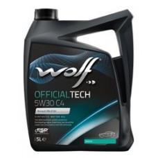 Wolf Моторное масло Officialtech 5W30 С4 1л