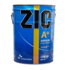 ZIC А Plus 10w40 полусинтетическое 20 литров