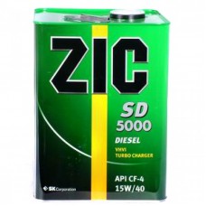 ZIC Масло моторное SD 5000 Gold 15w40 (6л) диз Минеральное