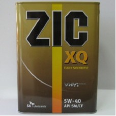 ZIC Масло моторное XQ 5w40 SN/CF (4л) Синтетика